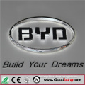 outdoor customize led acrylic car brand logo